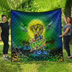 We Are Eels Halloween Quilt Pumpkin Scary Spooky Season - Aussie Hoodie
