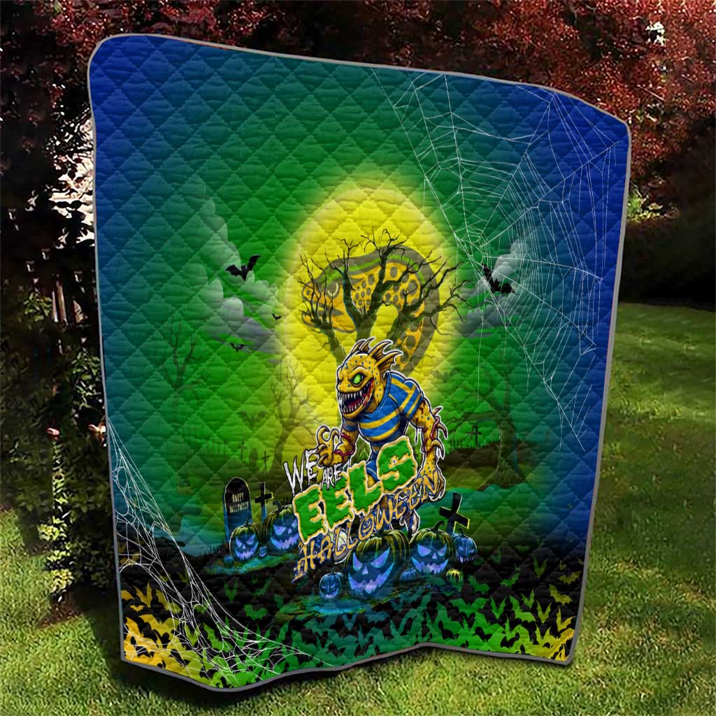We Are Eels Halloween Quilt Pumpkin Scary Spooky Season - Aussie Hoodie