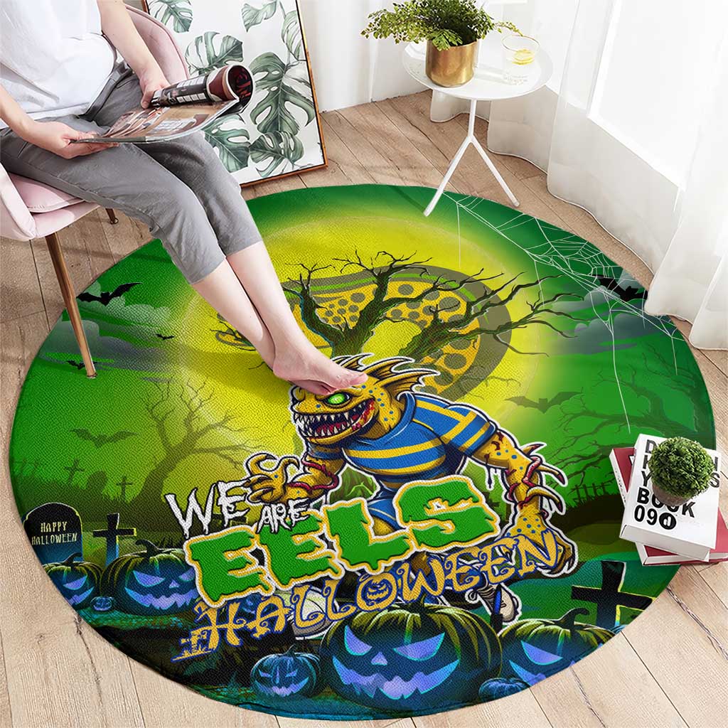 We Are Eels Halloween Round Carpet Pumpkin Scary Spooky Season - Aussie Hoodie