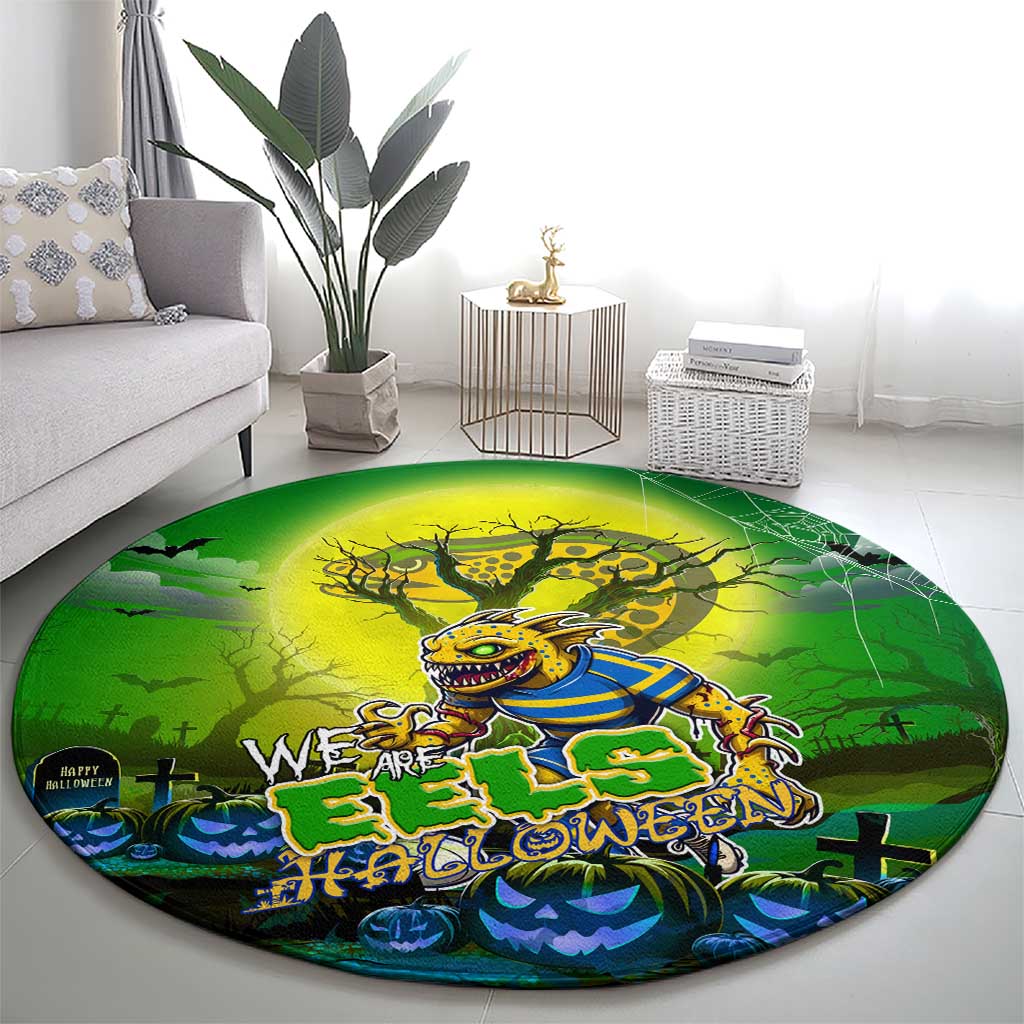 We Are Eels Halloween Round Carpet Pumpkin Scary Spooky Season - Aussie Hoodie