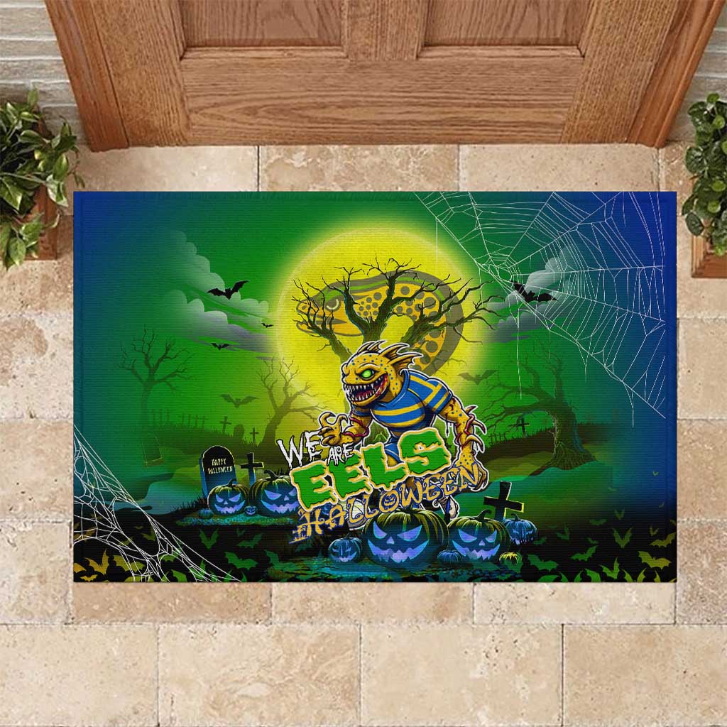 We Are Eels Halloween Rubber Doormat Pumpkin Scary Spooky Season - Aussie Hoodie