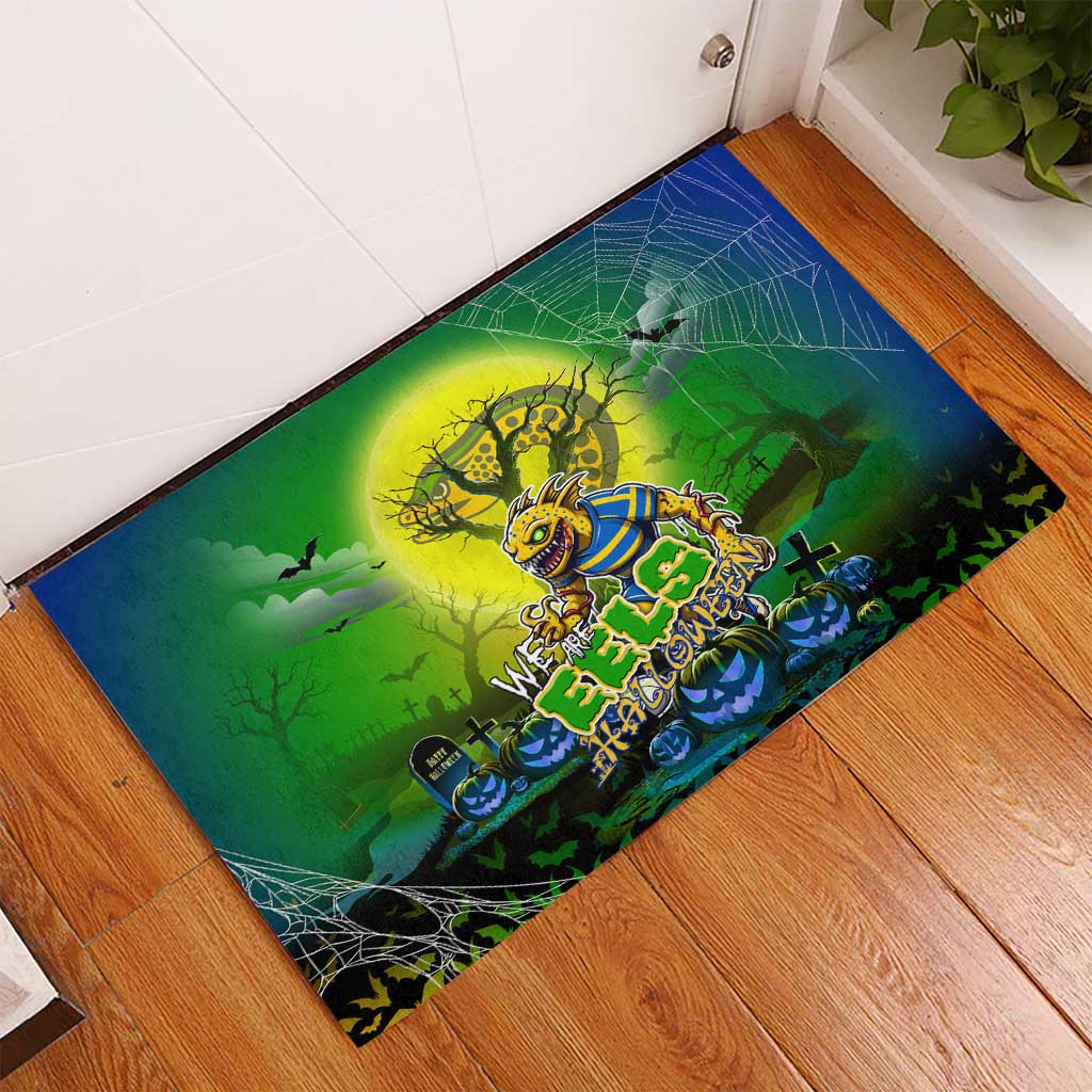 We Are Eels Halloween Rubber Doormat Pumpkin Scary Spooky Season - Aussie Hoodie