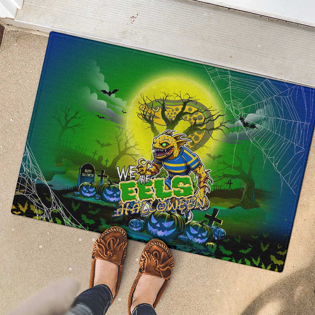 We Are Eels Halloween Rubber Doormat Pumpkin Scary Spooky Season - Aussie Hoodie
