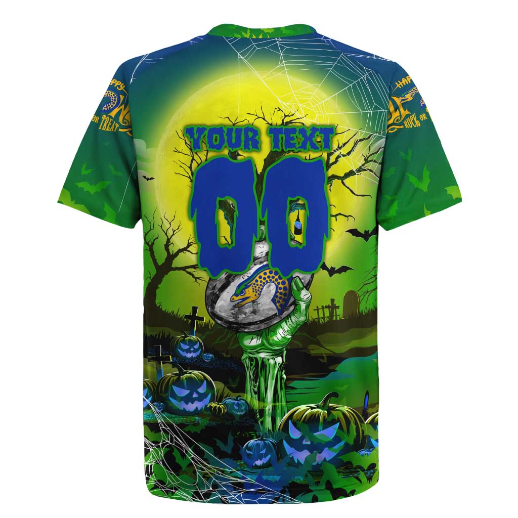 We Are Eels Halloween Rugby Jersey Pumpkin Scary Spooky Season - Aussie Hoodie