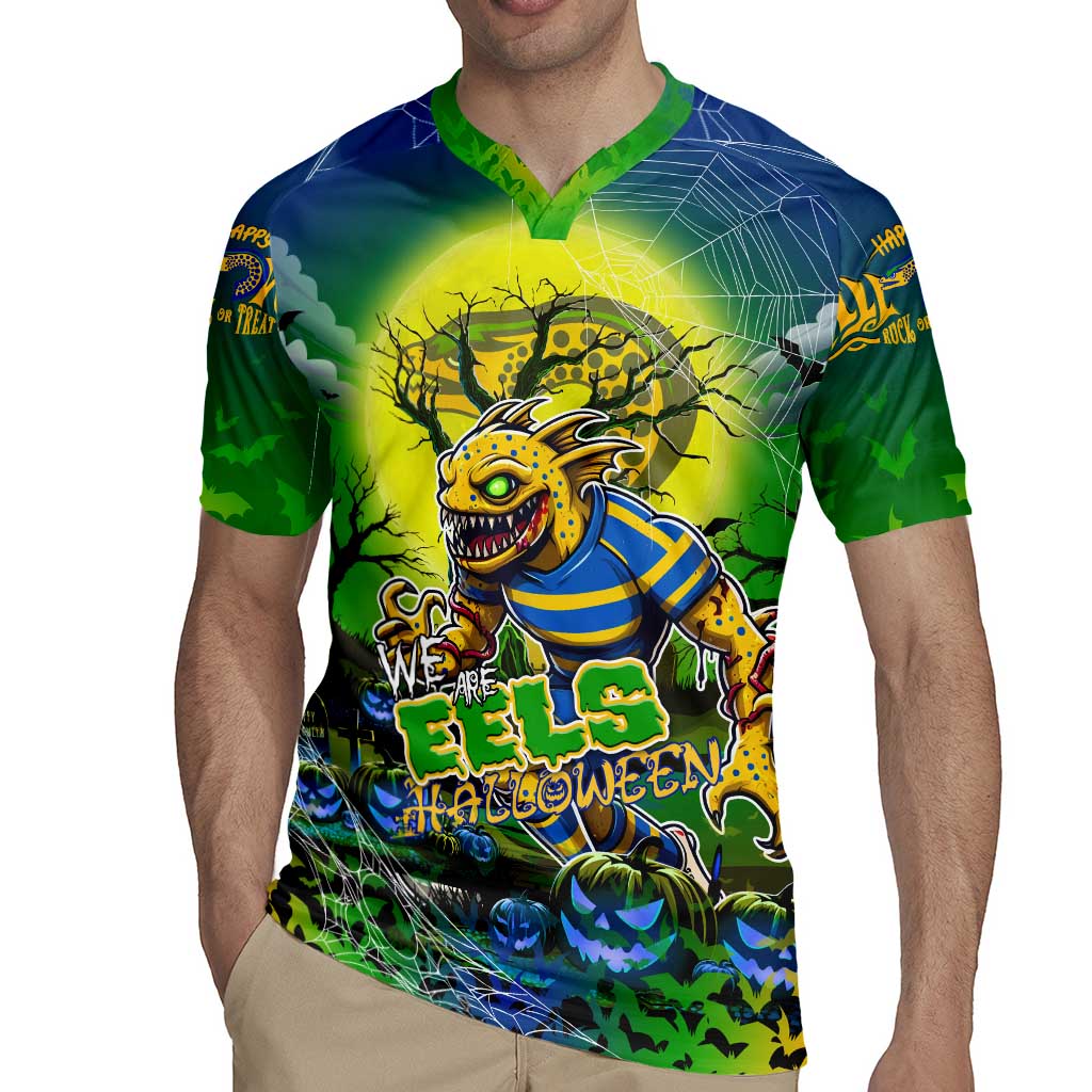 We Are Eels Halloween Rugby Jersey Pumpkin Scary Spooky Season - Aussie Hoodie
