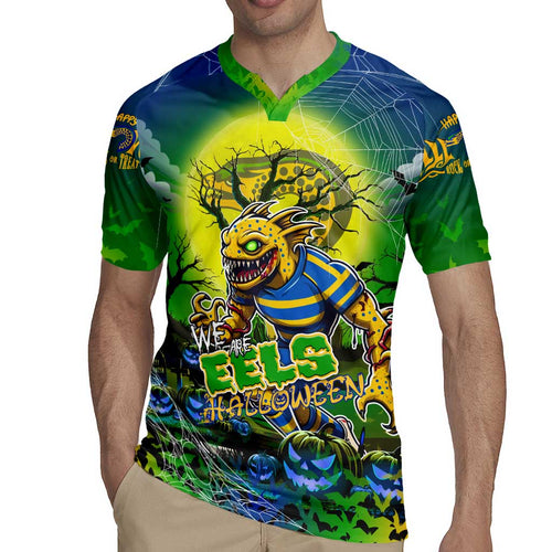 We Are Eels Halloween Rugby Jersey Pumpkin Scary Spooky Season - Aussie Hoodie