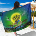 We Are Eels Halloween Sarong Pumpkin Scary Spooky Season - Aussie Hoodie