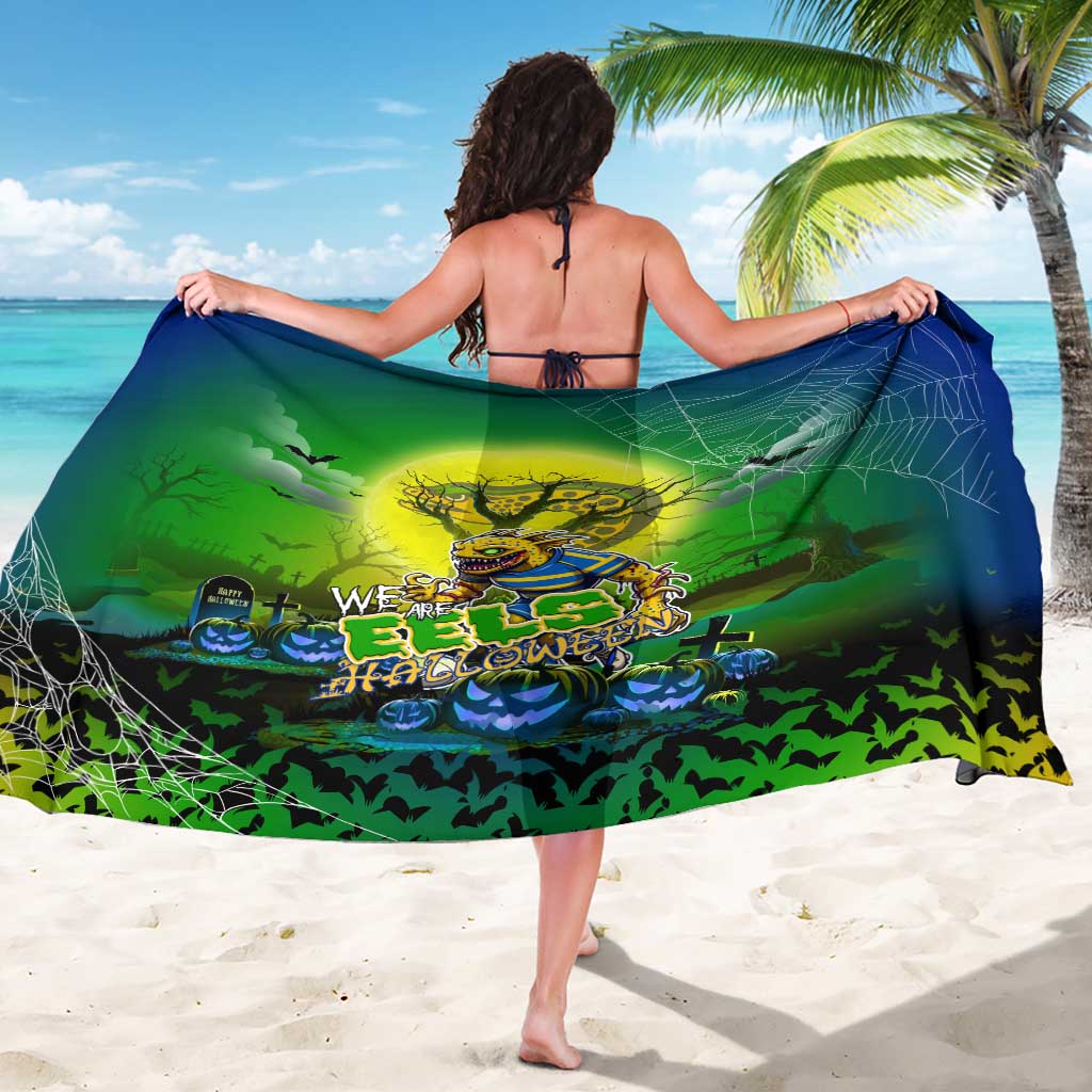 We Are Eels Halloween Sarong Pumpkin Scary Spooky Season - Aussie Hoodie