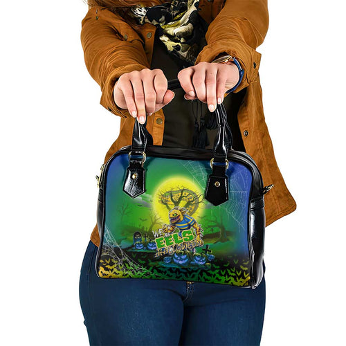 We Are Eels Halloween Shoulder Handbag Pumpkin Scary Spooky Season - Aussie Hoodie