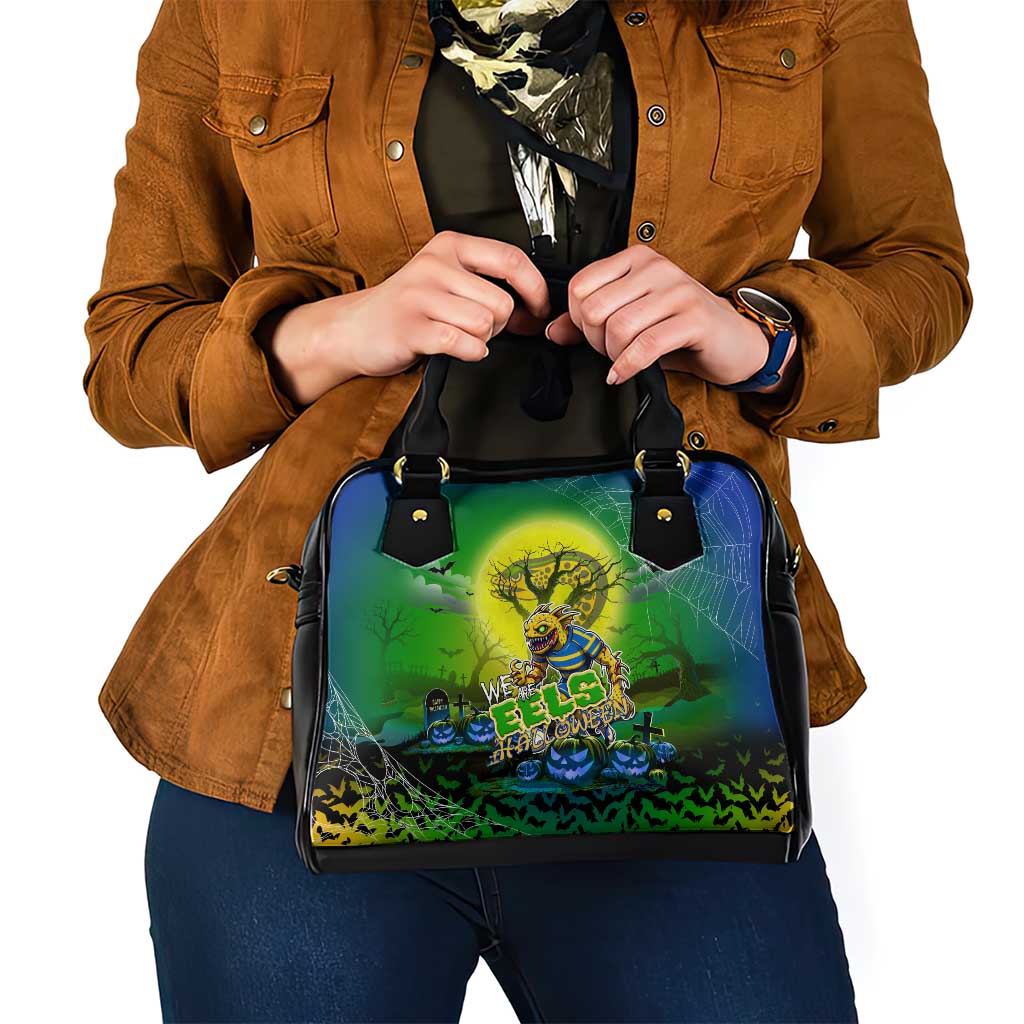 We Are Eels Halloween Shoulder Handbag Pumpkin Scary Spooky Season - Aussie Hoodie