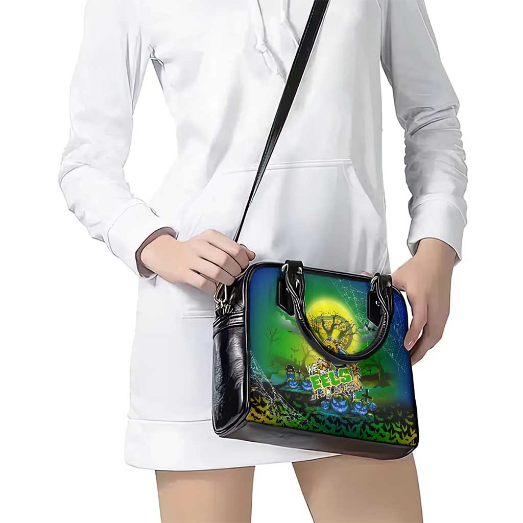 We Are Eels Halloween Shoulder Handbag Pumpkin Scary Spooky Season - Aussie Hoodie