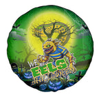 We Are Eels Halloween Spare Tire Cover Pumpkin Scary Spooky Season - Aussie Hoodie