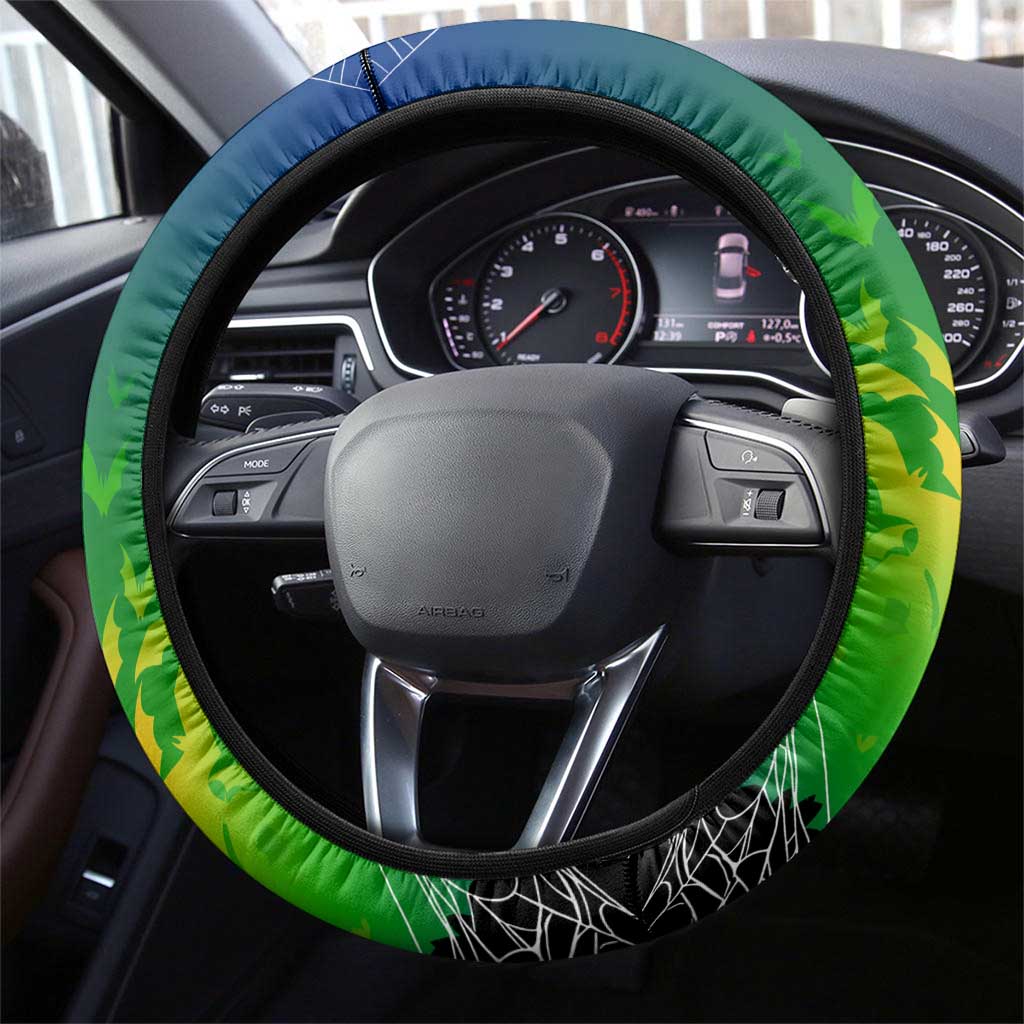 We Are Eels Halloween Steering Wheel Cover Pumpkin Scary Spooky Season - Aussie Hoodie