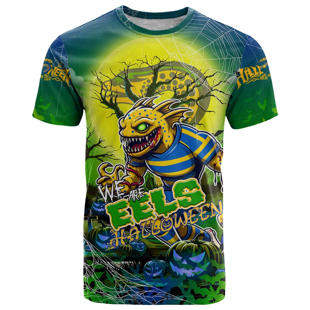 We Are Eels Halloween T Shirt Pumpkin Scary Spooky Season - Aussie Hoodie