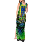 We Are Eels Halloween Tank Maxi Dress Pumpkin Scary Spooky Season - Aussie Hoodie