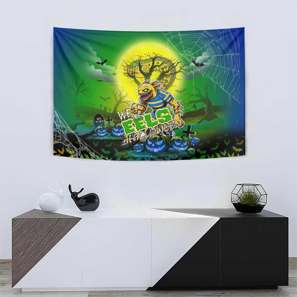 We Are Eels Halloween Tapestry Pumpkin Scary Spooky Season - Aussie Hoodie