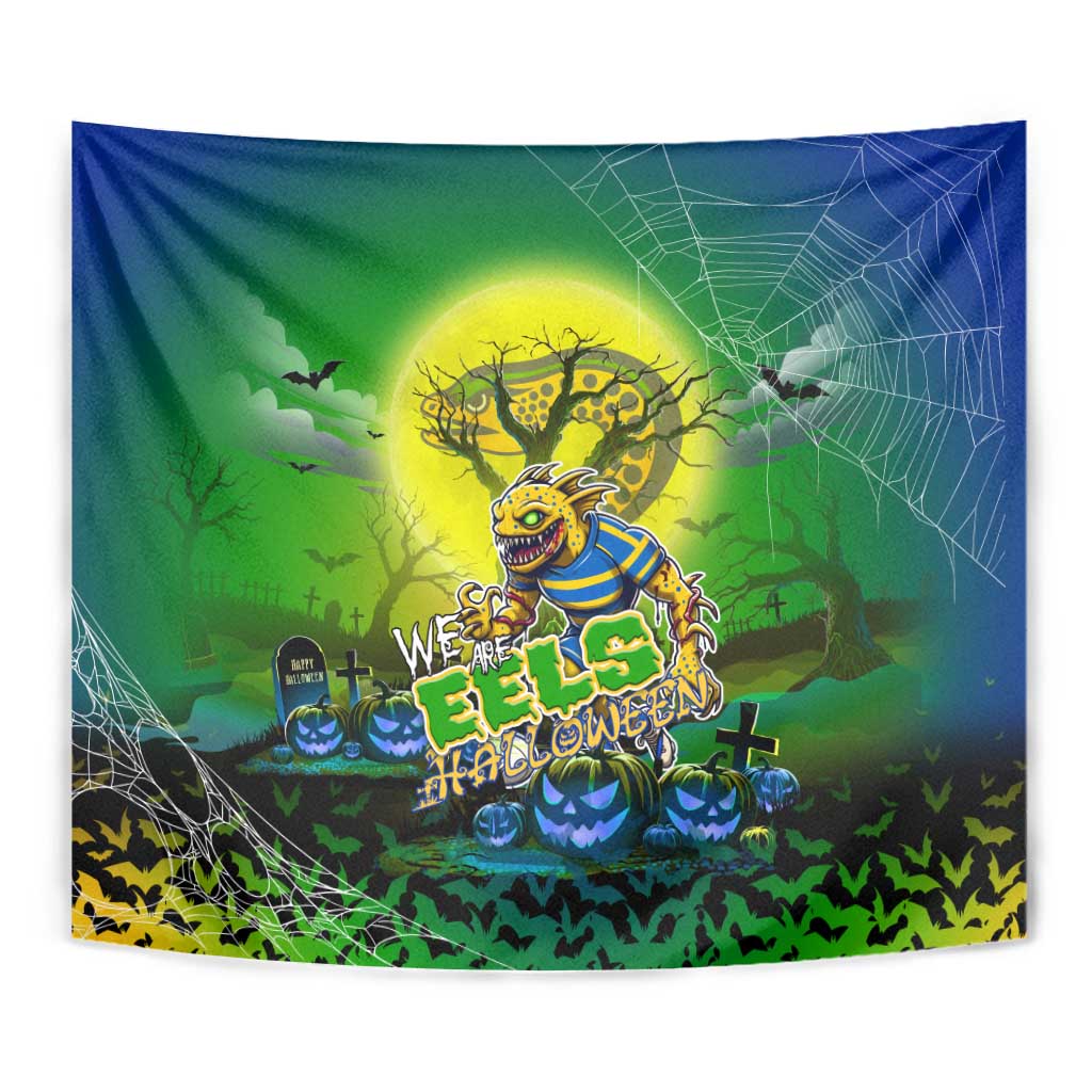 We Are Eels Halloween Tapestry Pumpkin Scary Spooky Season - Aussie Hoodie