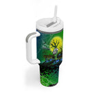We Are Eels Halloween Tumbler With Handle Pumpkin Scary Spooky Season - Aussie Hoodie