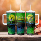 We Are Eels Halloween Tumbler With Handle Pumpkin Scary Spooky Season - Aussie Hoodie