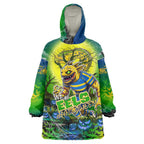 We Are Eels Halloween Wearable Blanket Hoodie Pumpkin Scary Spooky Season - Aussie Hoodie