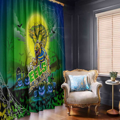 We Are Eels Halloween Window Curtain Pumpkin Scary Spooky Season - Aussie Hoodie
