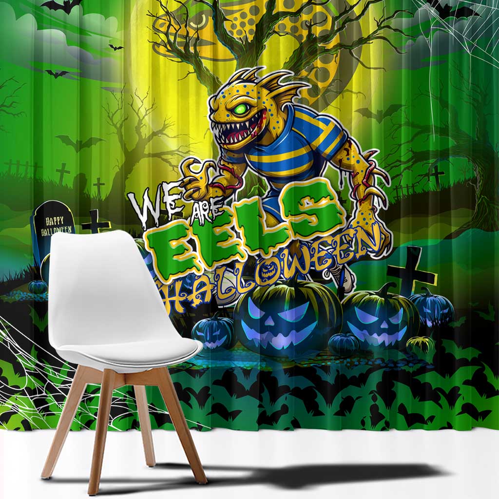 We Are Eels Halloween Window Curtain Pumpkin Scary Spooky Season - Aussie Hoodie
