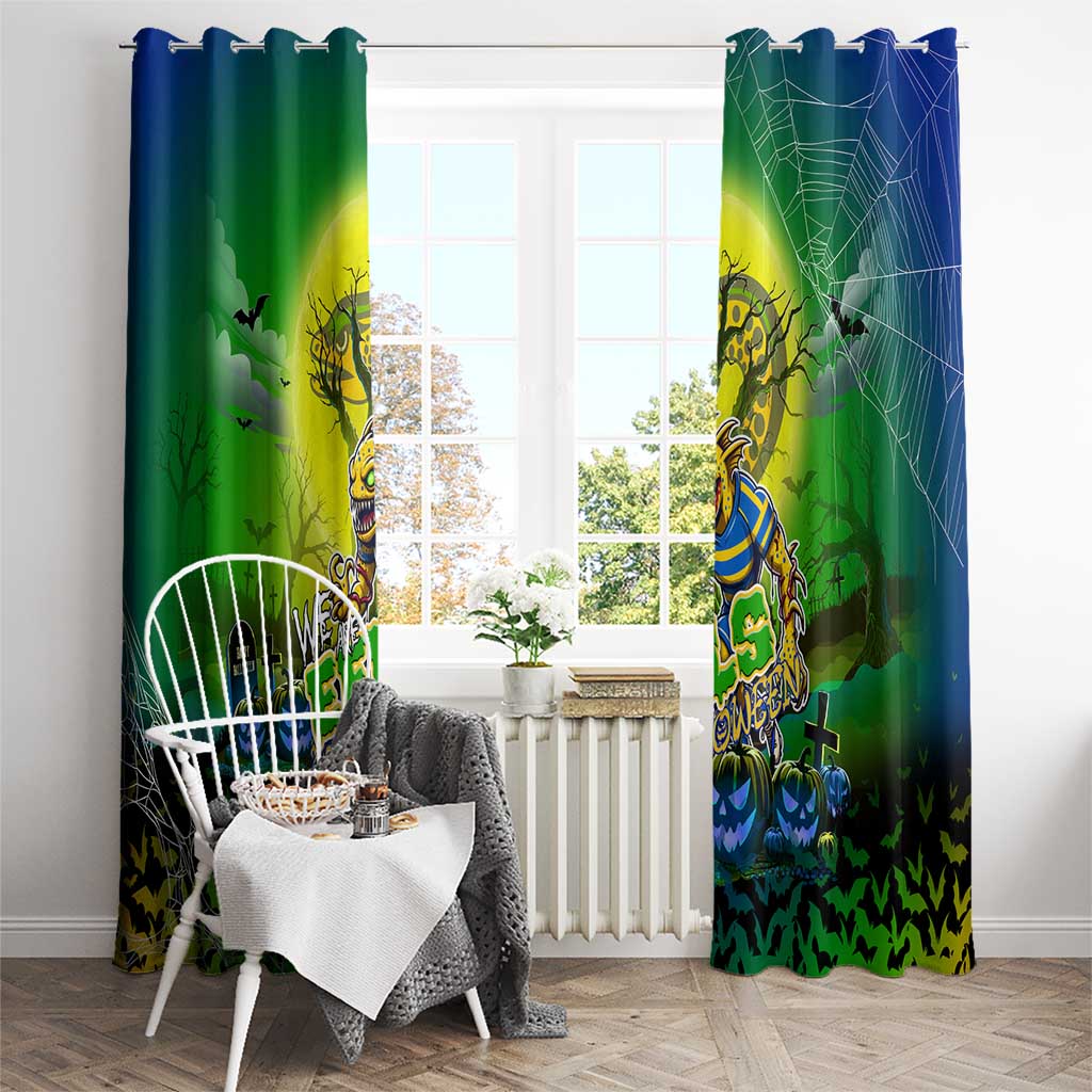 We Are Eels Halloween Window Curtain Pumpkin Scary Spooky Season - Aussie Hoodie