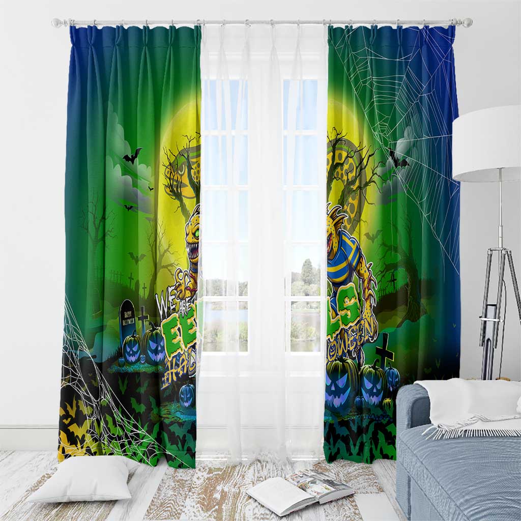 We Are Eels Halloween Window Curtain Pumpkin Scary Spooky Season - Aussie Hoodie