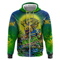We Are Eels Halloween Zip Hoodie Pumpkin Scary Spooky Season - Aussie Hoodie