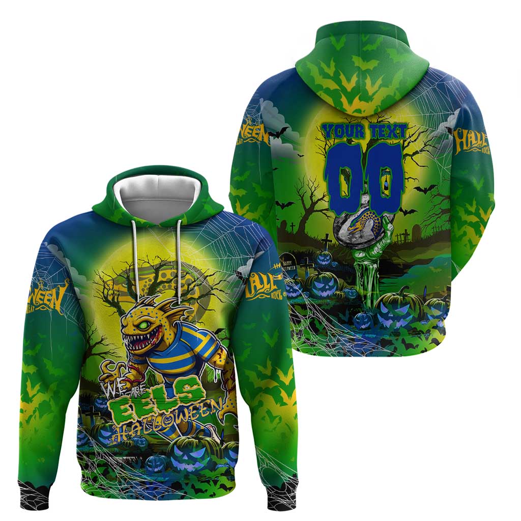 We Are Eels Halloween Zip Hoodie Pumpkin Scary Spooky Season - Aussie Hoodie