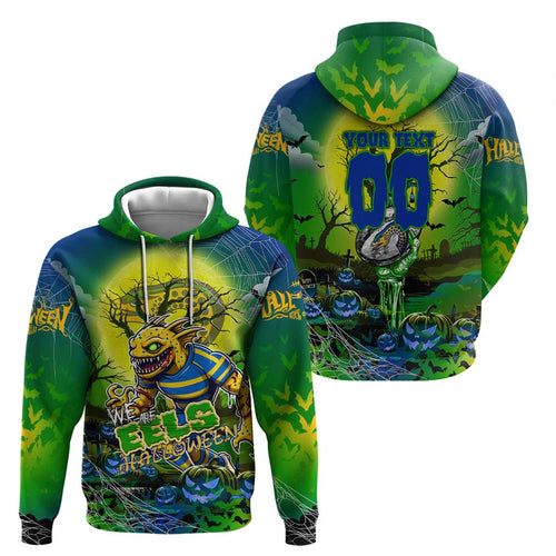 We Are Eels Halloween Zip Hoodie Pumpkin Scary Spooky Season - Aussie Hoodie
