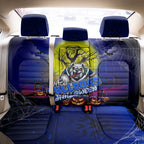 We Are Bulldogs Halloween Back Car Seat Cover Pumpkin Scary Spooky Season - Aussie Hoodie