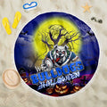 We Are Bulldogs Halloween Beach Blanket Pumpkin Scary Spooky Season - Aussie Hoodie