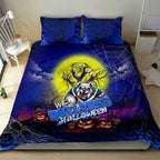 We Are Bulldogs Halloween Bedding Set Pumpkin Scary Spooky Season - Aussie Hoodie