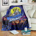 We Are Bulldogs Halloween Blanket Pumpkin Scary Spooky Season - Aussie Hoodie