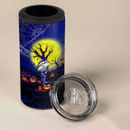 We Are Bulldogs Halloween 4 in 1 Can Cooler Tumbler Pumpkin Scary Spooky Season - Aussie Hoodie