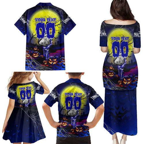 We Are Bulldogs Halloween Family Matching Puletasi and Hawaiian Shirt Pumpkin Scary Spooky Season - Aussie Hoodie