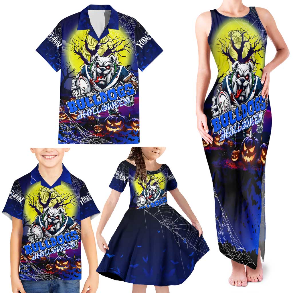 We Are Bulldogs Halloween Family Matching Tank Maxi Dress and Hawaiian Shirt Pumpkin Scary Spooky Season - Aussie Hoodie