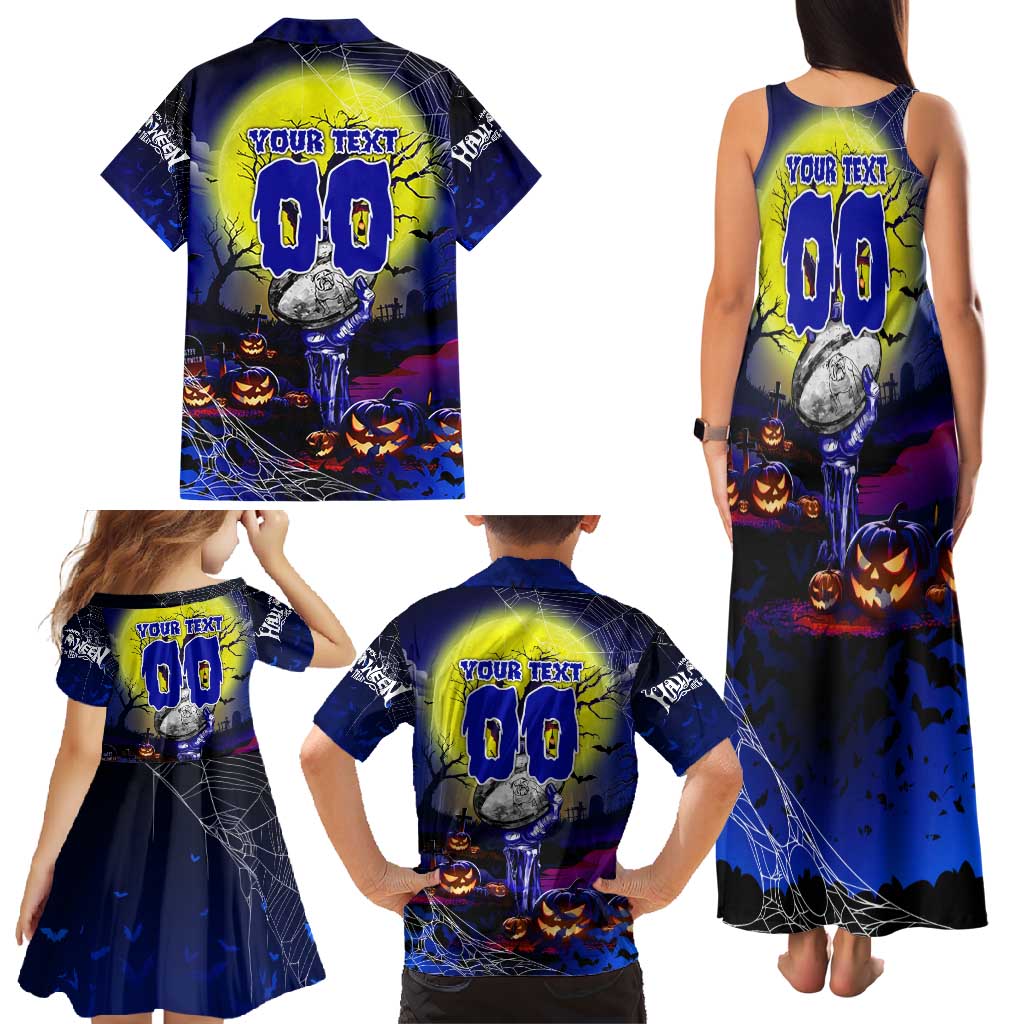 We Are Bulldogs Halloween Family Matching Tank Maxi Dress and Hawaiian Shirt Pumpkin Scary Spooky Season - Aussie Hoodie