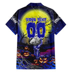 We Are Bulldogs Halloween Hawaiian Shirt Pumpkin Scary Spooky Season - Aussie Hoodie