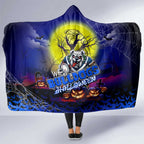 We Are Bulldogs Halloween Hooded Blanket Pumpkin Scary Spooky Season - Aussie Hoodie