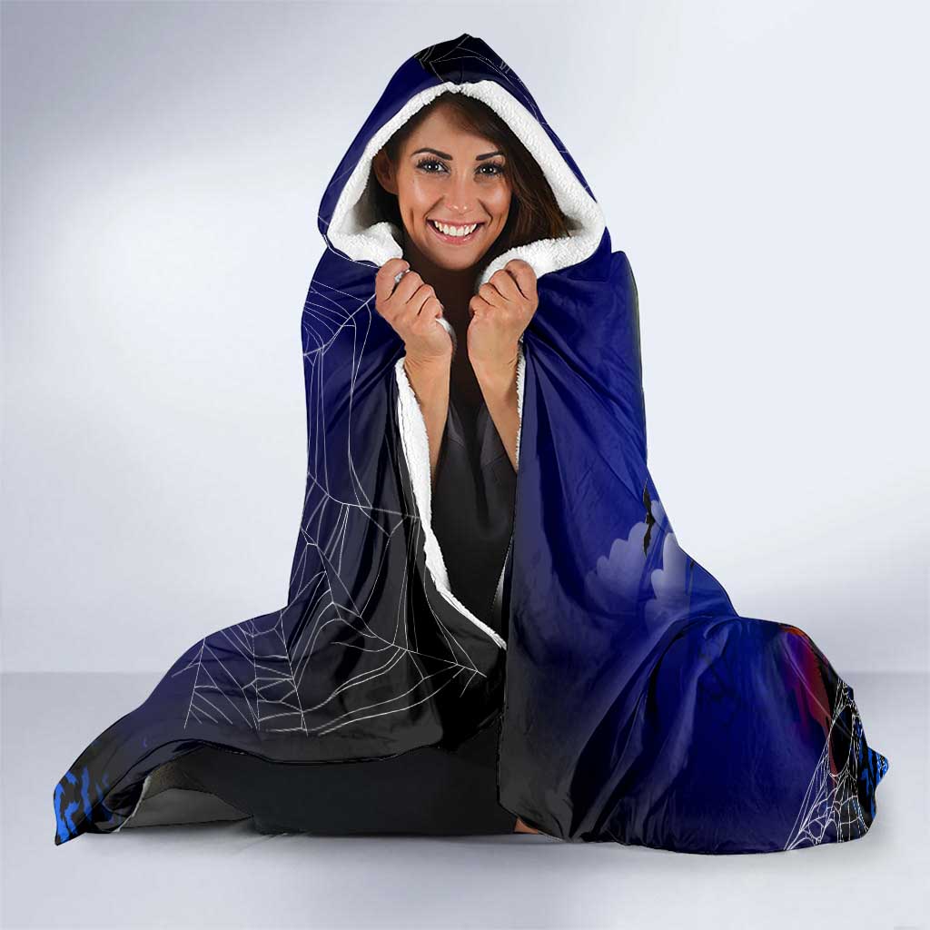 We Are Bulldogs Halloween Hooded Blanket Pumpkin Scary Spooky Season - Aussie Hoodie
