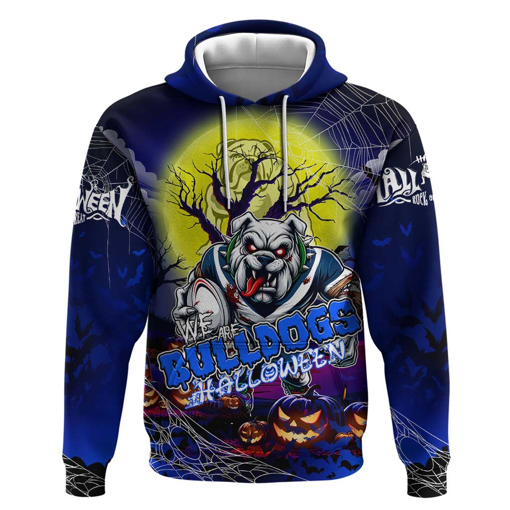 We Are Bulldogs Halloween Hoodie Pumpkin Scary Spooky Season - Aussie Hoodie