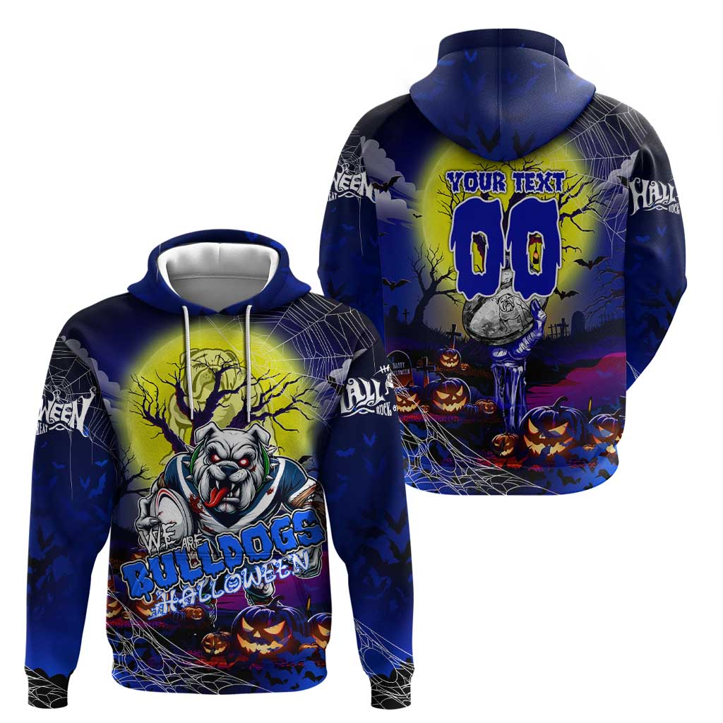 We Are Bulldogs Halloween Hoodie Pumpkin Scary Spooky Season - Aussie Hoodie