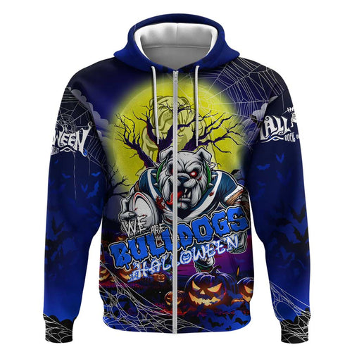 We Are Bulldogs Halloween Hoodie Pumpkin Scary Spooky Season - Aussie Hoodie