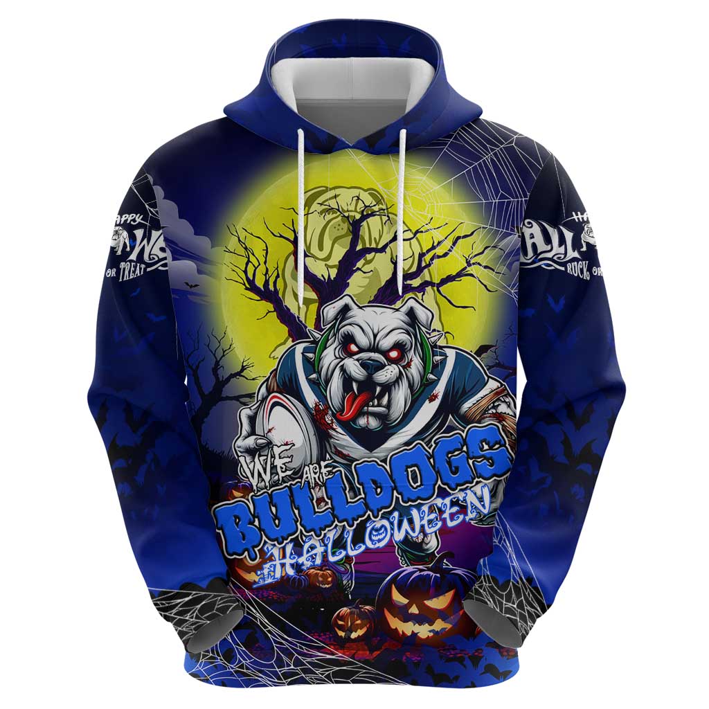 We Are Bulldogs Halloween Hoodie Pumpkin Scary Spooky Season - Aussie Hoodie