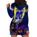 We Are Bulldogs Halloween Hoodie Dress Pumpkin Scary Spooky Season - Aussie Hoodie