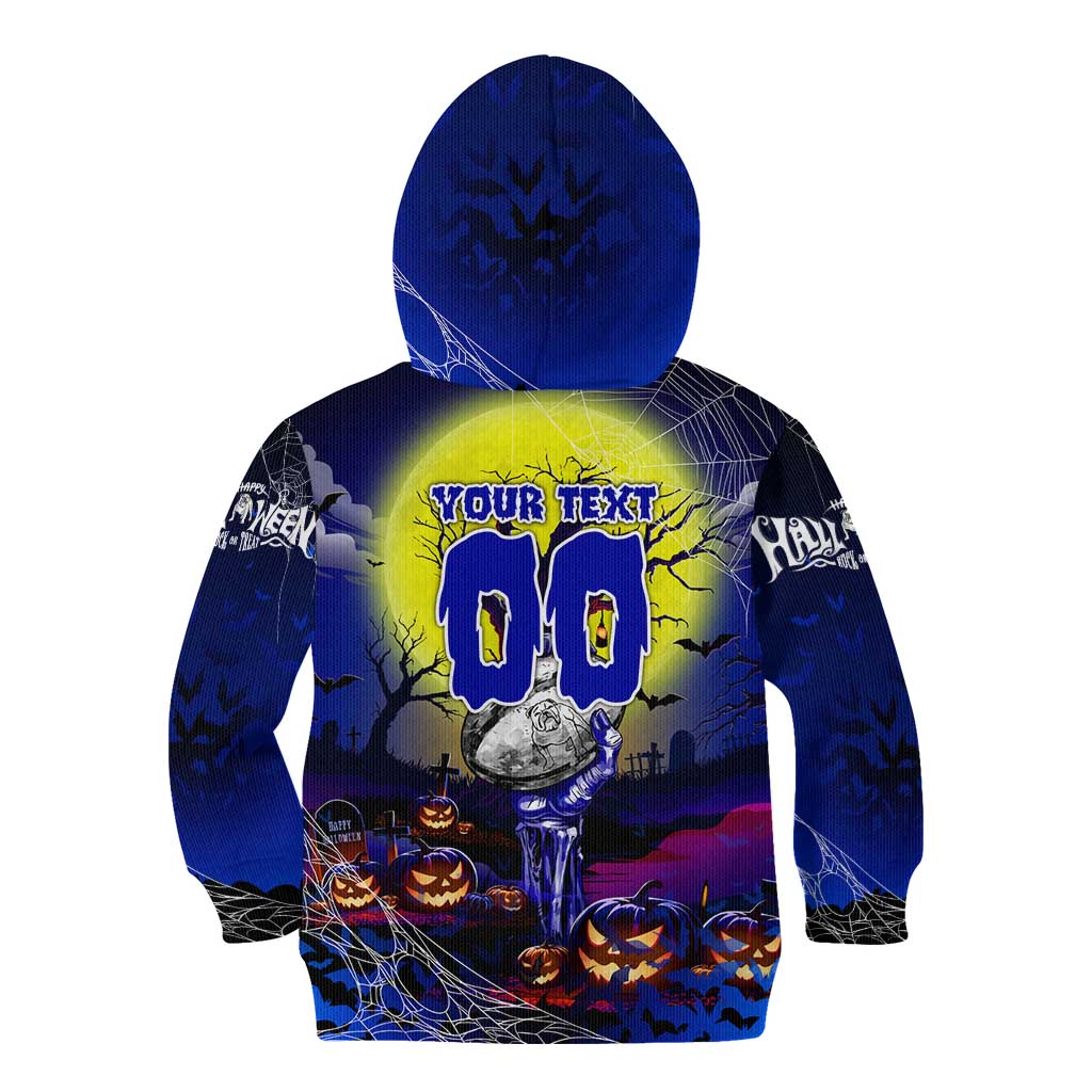 We Are Bulldogs Halloween Kid Hoodie Pumpkin Scary Spooky Season - Aussie Hoodie