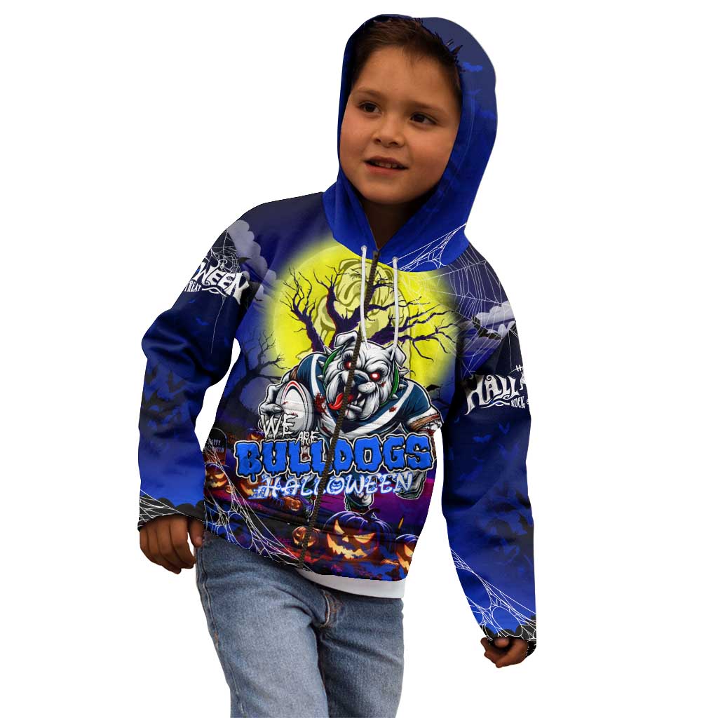 We Are Bulldogs Halloween Kid Hoodie Pumpkin Scary Spooky Season - Aussie Hoodie