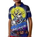 We Are Bulldogs Halloween Kid Polo Shirt Pumpkin Scary Spooky Season - Aussie Hoodie
